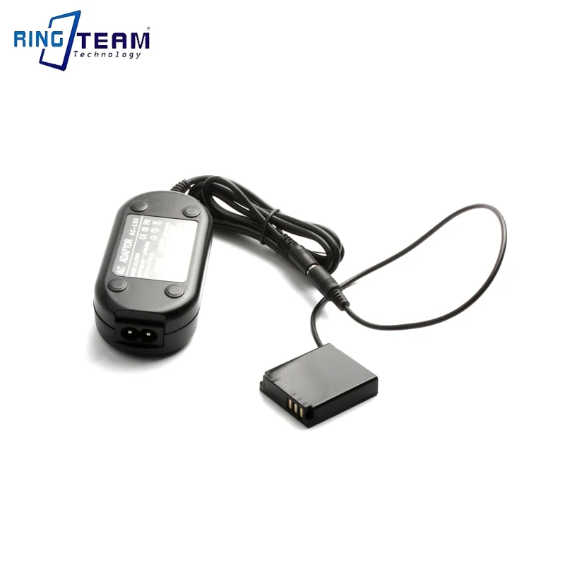 Adattatore Di Alimentazione Ca Gratuito + Cga-S005E Batteria Fittizia S005 Accoppiatore Cc Per Panasonic Dmc-Fx3 Dmc-Fx10 Dmc-Fx12 Per Sigma Dp1M