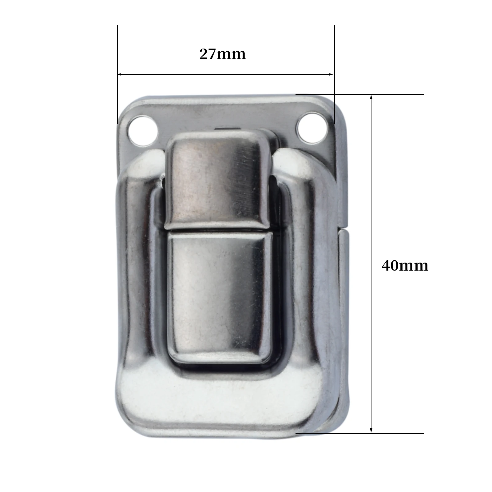 8Pcs Zinc Alloy Toggle Latch with Screws For Chest Box Case Suitcase Tool Clasp Cabinet Fitting Lock Belt Hasp Buckle Hardware