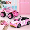 BGTOY RC Car 4WD Remote Control Pink Off-road Vehicle Drifting Electric Car For Kid Boys Girls Toys Christmas Birthday Gifts 1