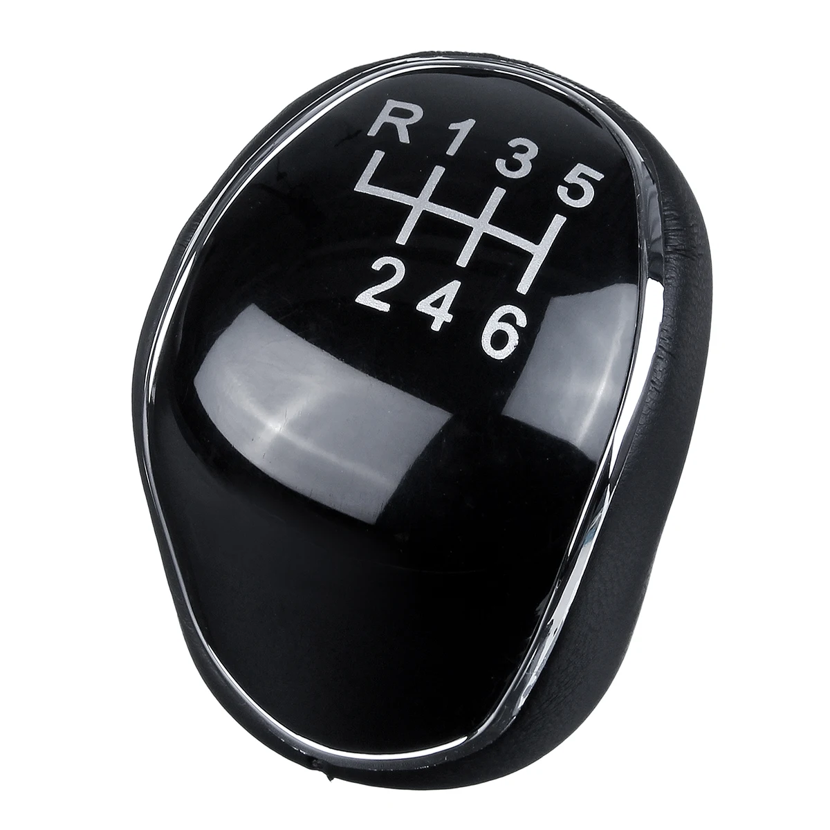 5/6 Speed Gear Stick Knob Head Lever leather Car Adapter Replacement for Ford Mondeo IV Focus MK2 MK3 C-MAX Kuga Car Accessories