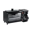 Coffee oven toaster commercial mini portable electric stove oven omelette Home 3 in 1 breakfast maker gift 1