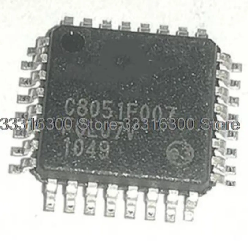 

Микроконтроллер C8051F007 TQFP32, 5 шт.