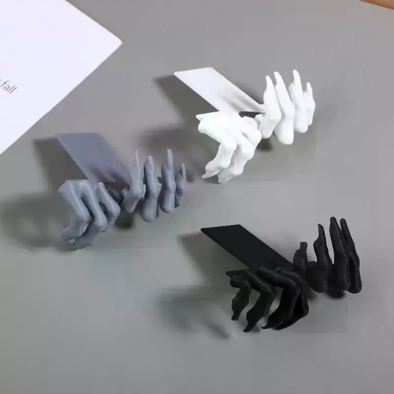 2Pcs 크리 에이 티브 3D 북마크 개인화 된 공포 분위기 페이지 마커 학교 홈 독서를위한 최고의 선물