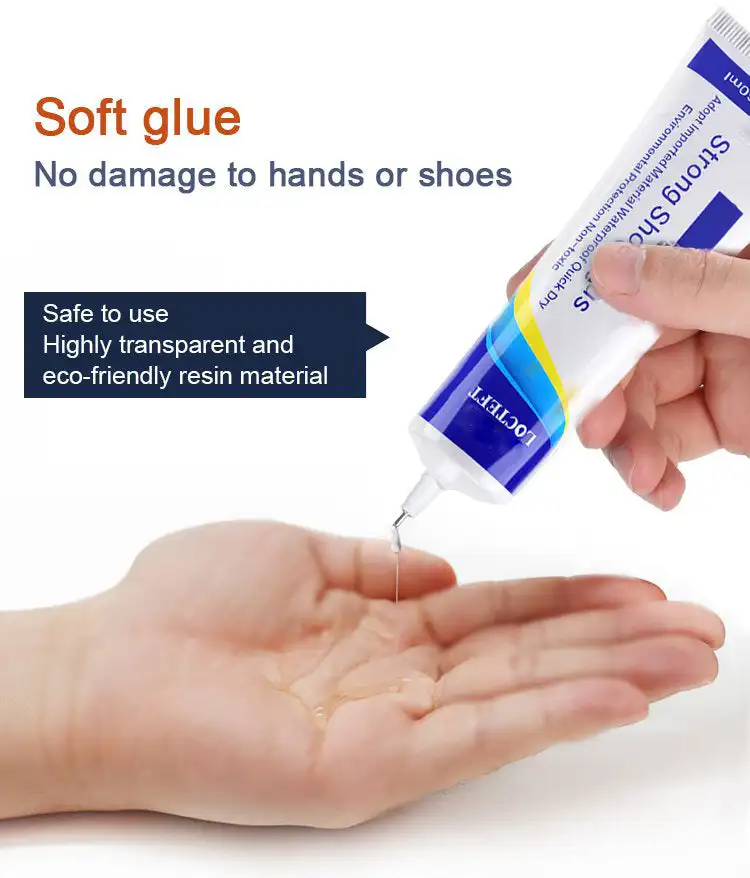 Shoe Glue 60ml Shoe Glue Shoemaker Repair Waterproof Wear-Resistant For Sneakers