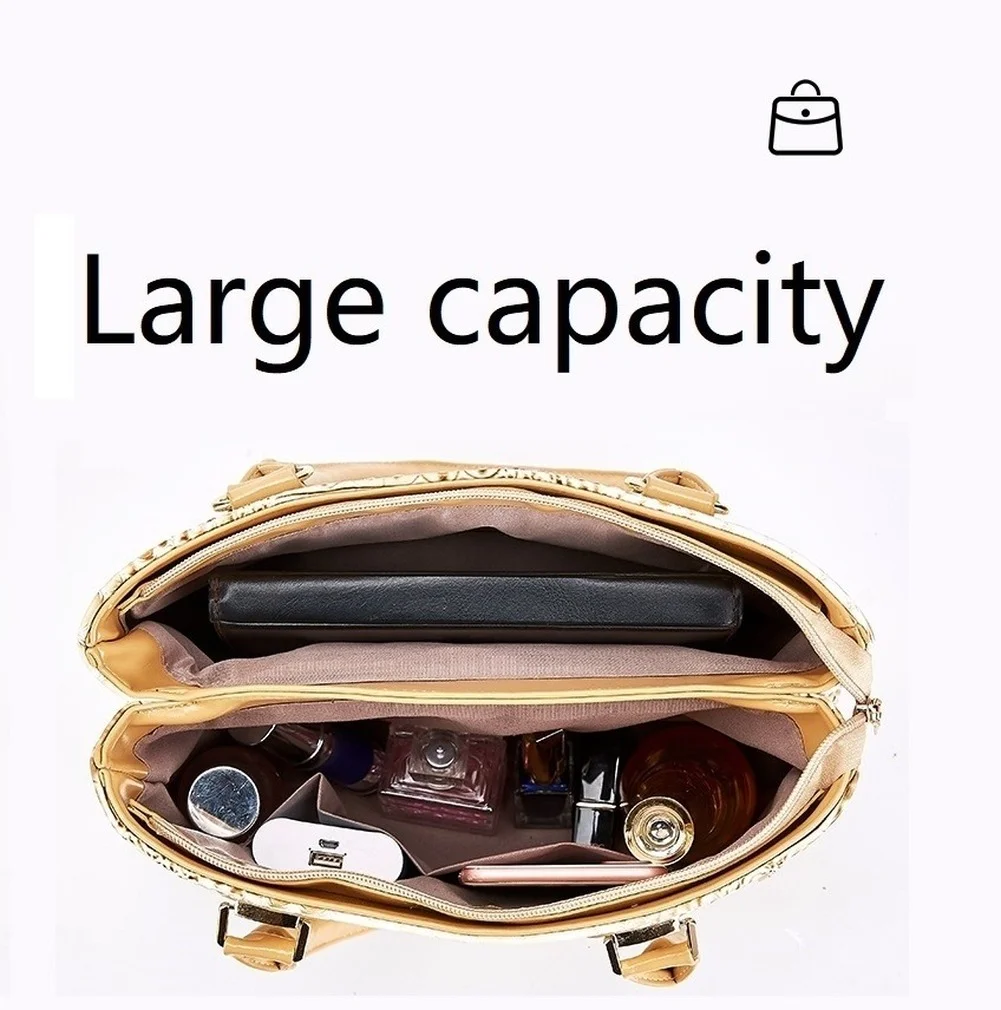 Luxury Crocodile Tote Designer Handbag-3