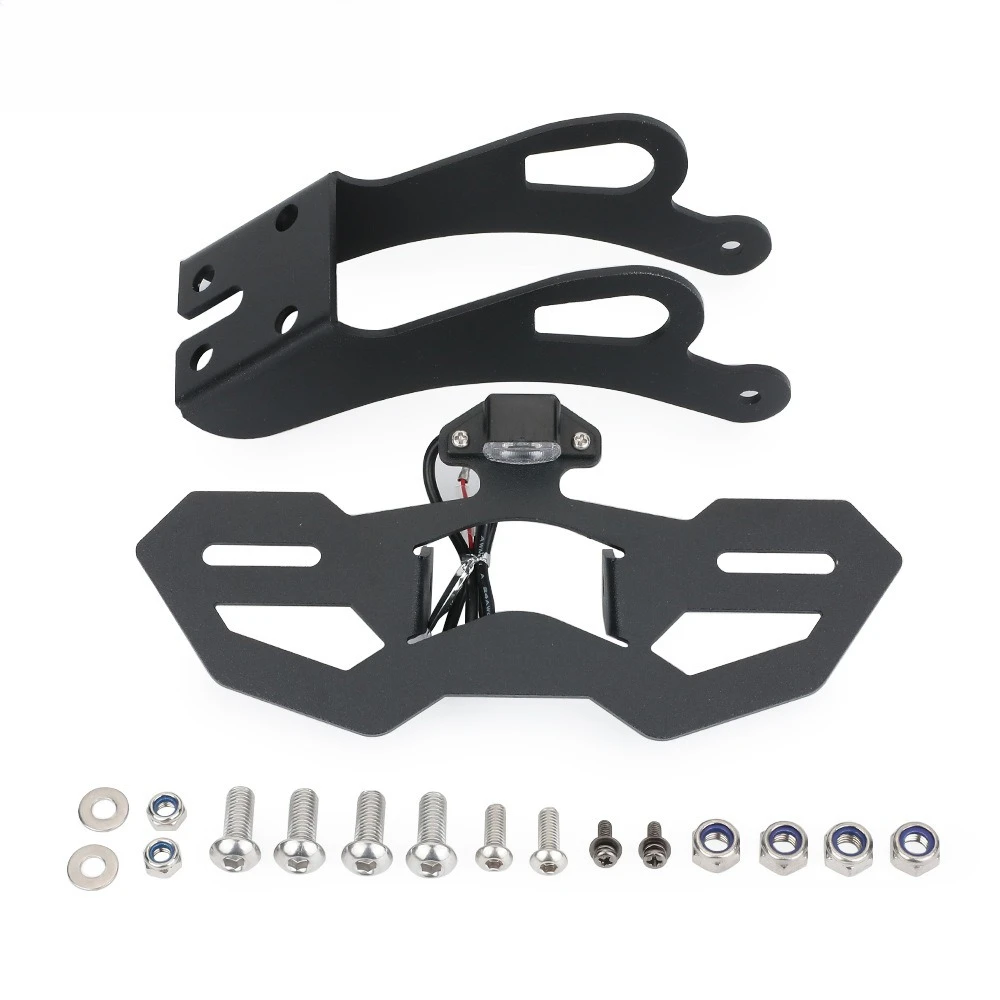 가와사키 닌자 ZX-4RR ZX4R 2023-2026 ZX-25RR 2020 오토바이 LED 테일 브래킷 라이트 펜더 제거기 번호판 홀더