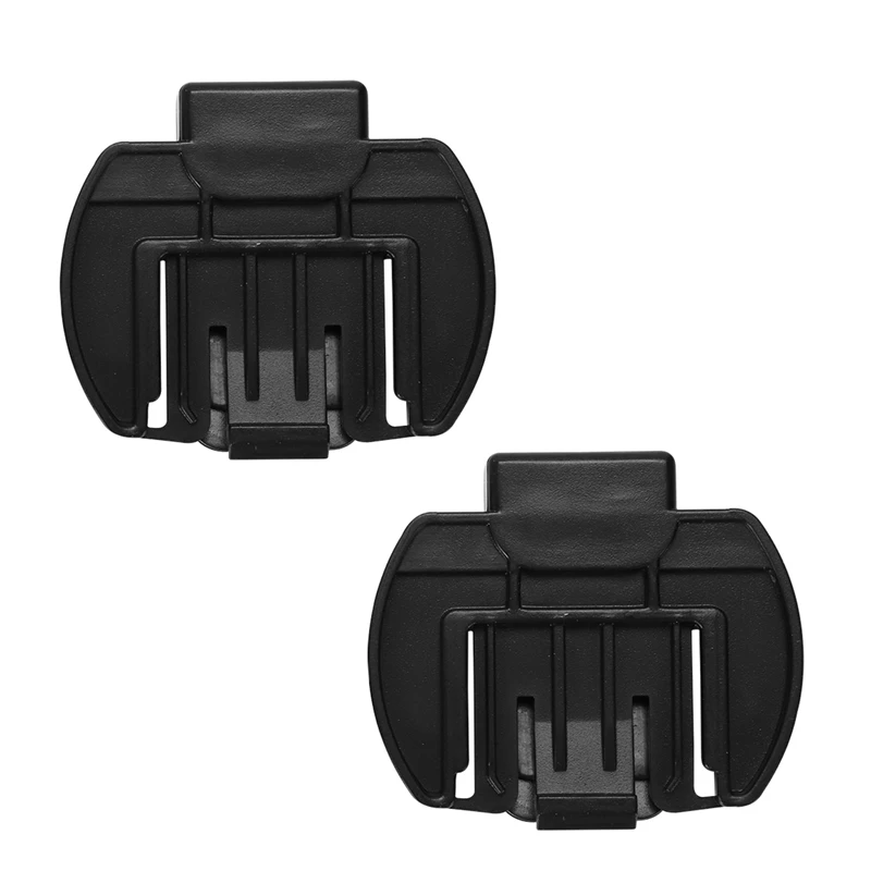 2 Pcs Vnetphone V6 V4 V2-500C 인터콤 액세서리, 헬멧 인터콤 클립 장착 브래킷, 오토바이 BT 블루투스 인터콤 헤드