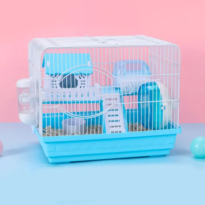 

Pet Hamster Cage Ventilate Extra Large Space Villa Suitable for Hamster Guinea Pig Small Animals Feeding Supplies Pet Products