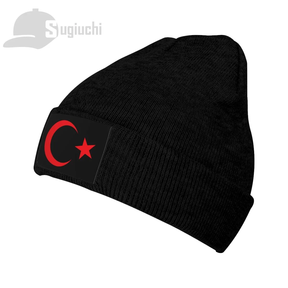 emblem-der-t-rkei-land-top-druck-m-nner-frauen-unisex-gestrickte-hut