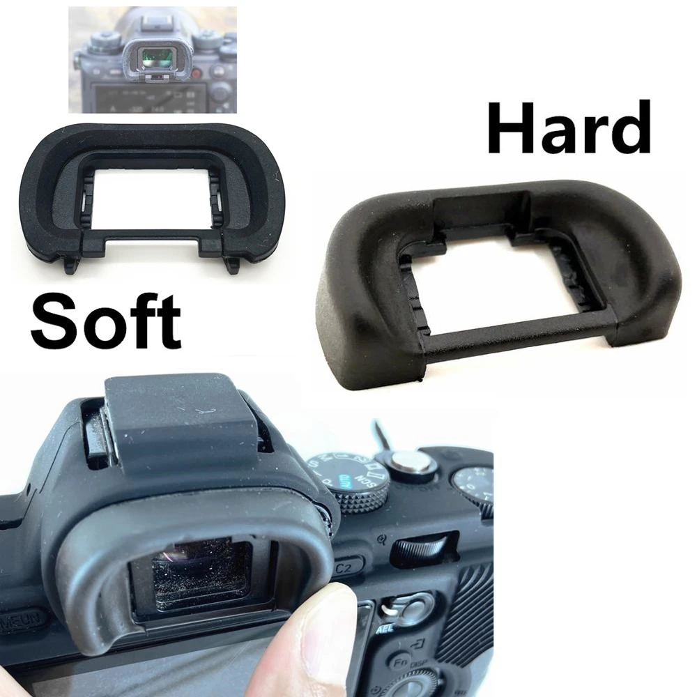 

Soft / Hard Viewfinder Eyecup Eye Cup Eyepiece replace FDA EP16 EP18 EP19 for Sony A1 A7 A7S A7R II III IV V A9 A7M4 A7RIV A7RM5