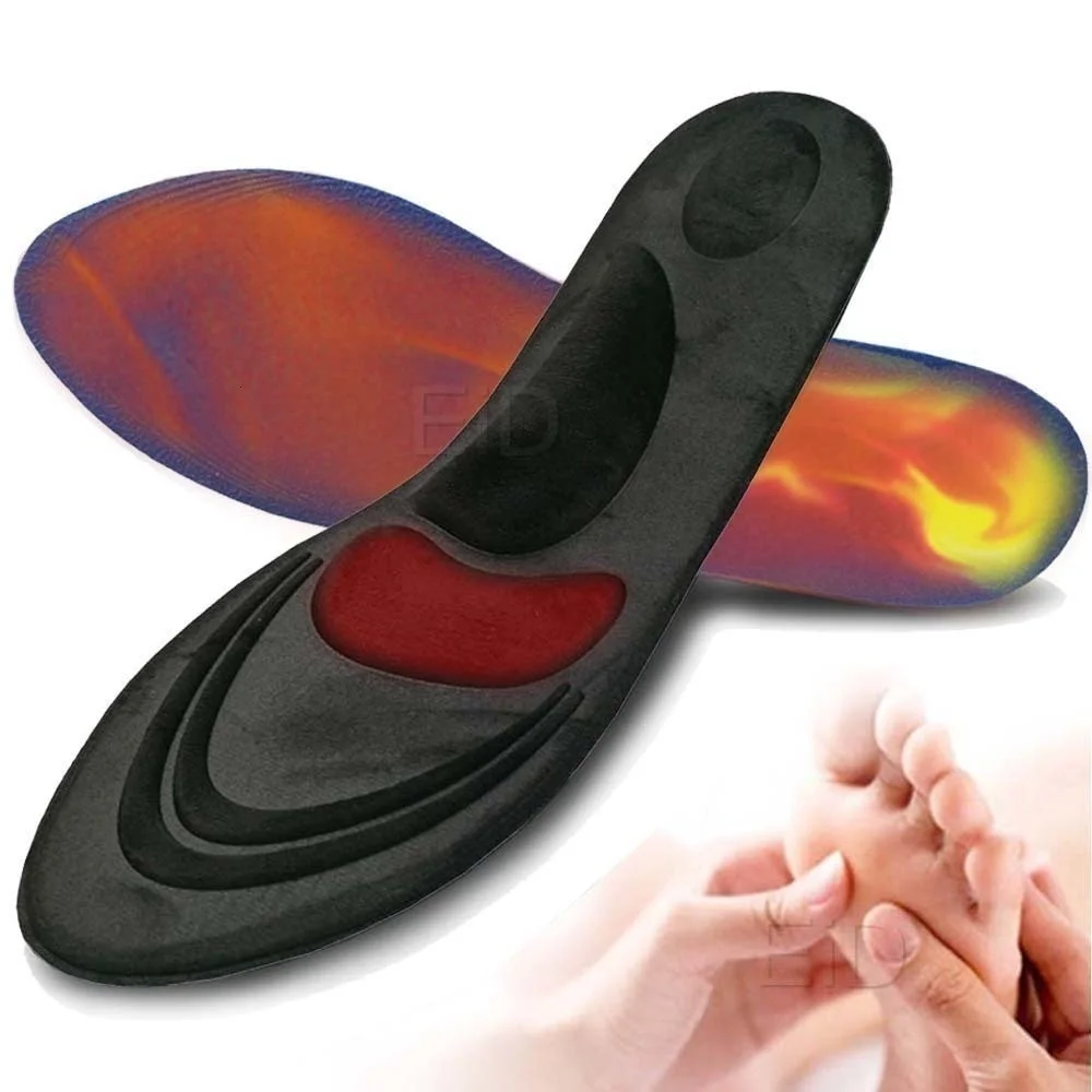 EiD Fluff Warm halten beheizte Kaschmir-Thermo-Einlegesohlen verdicken weiche Winter 4D-Einlegesohlen zur Fußgewölbeunterstützung Sportschuhe Einsatz für Mann und Frau – Detail 16