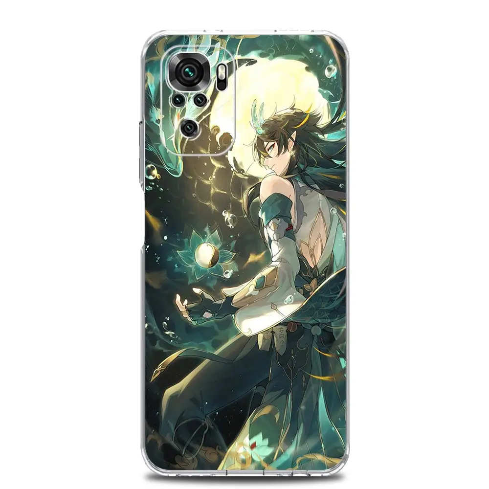 Genshin Impact Dragon Zhongli Themed Phone Case Cover