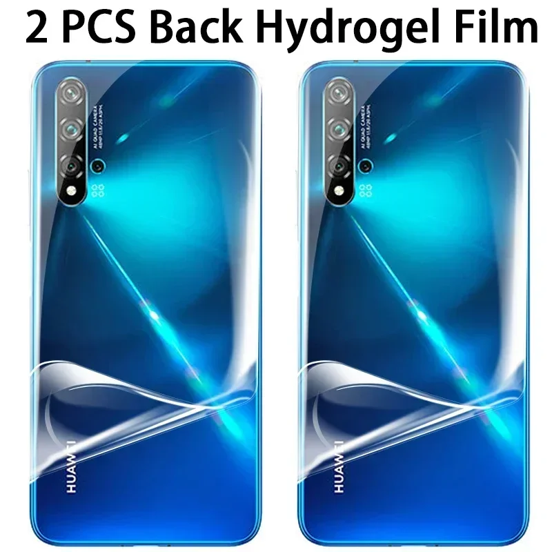 

2 шт. защитная задняя крышка телефона для Huawei Nova 5 T 5 8i 9 Nova5 t 6 7 SE nova5t 8 i nova9, мягкая Гидрогелевая пленка, не защитное стекло