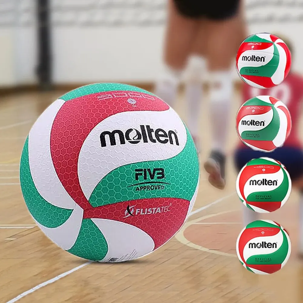 Molten V5M5000 Volleyball Professional Standard Size 5 PU Soft Beach Ball for Adult and Teenager Competition Training volleyball ball,volleyball trainer