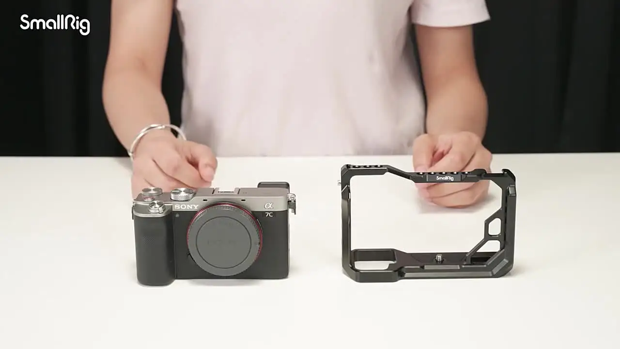 SmallRig Full Cage with Silicone Side Handle for Sony A7C with