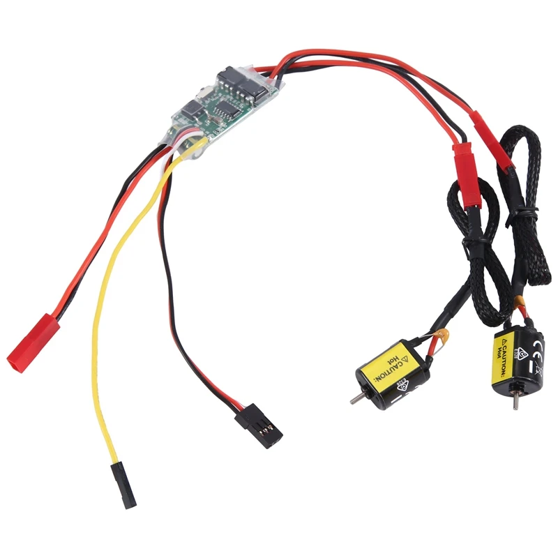 

Двухсторонний матовый Esc 2S-3S Lipo 5A Esc с 2 щеточными двигателями для радиоуправляемой модели, 1 шт.