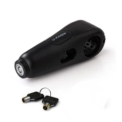 High-Decibel Anti-Theft Handlebar Lock for Motorcycles, Scooters, and Bicycles (Automatic Alarm)