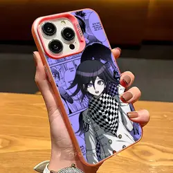 Kokichi Ouma Themed Protective Phone Case with Durable Plating - iPhone 14 (Z1)