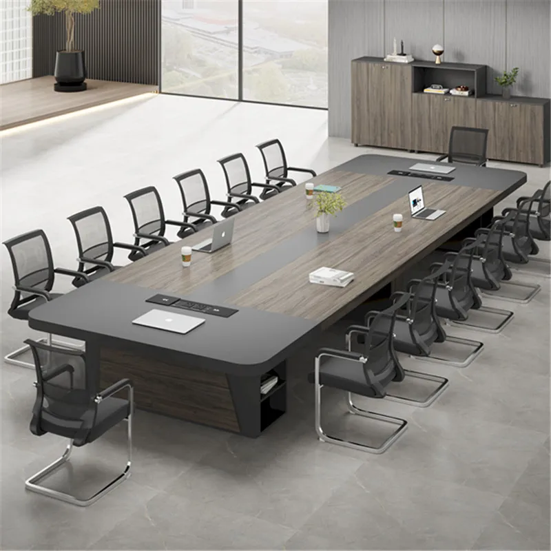 Design Simple Conference Table Study Modern Laptop Standing Office Desk Computer Coffee Tavolo Riunioni Office Furniture CM50HY