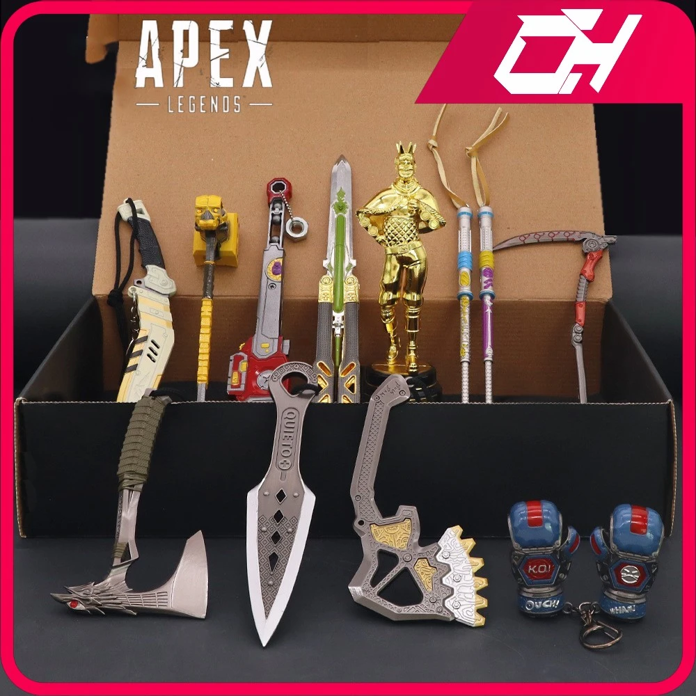Apex Legends Game Heirloom 11piece/lot Weapon Model Octane Butterfly Sword  Katana Wraith Kunai Delicate Toys For Boy Kid Toy - Toy Swords - AliExpress