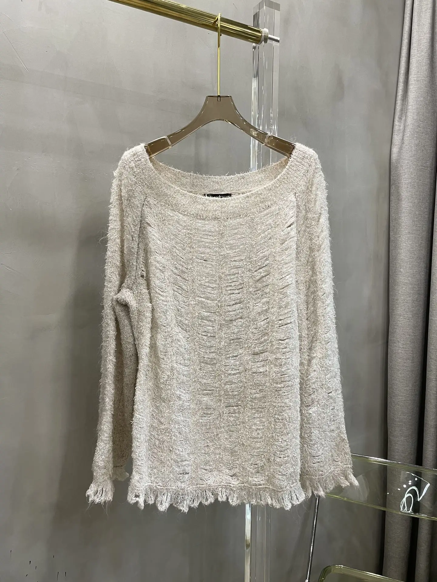 

knitwear High quality, fashion temperament, slim and thin, casual and versatile 2023 autumn women's new hot