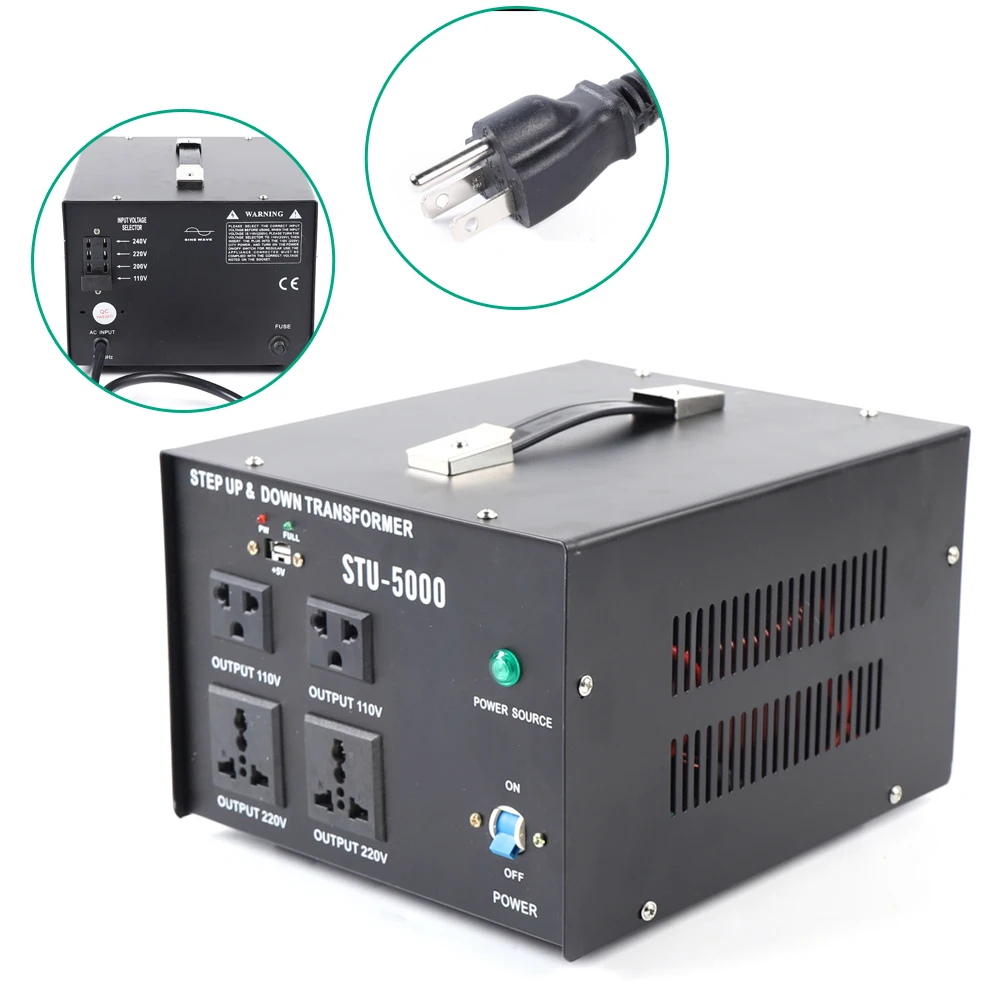 5000 Watt Voltage Converter, 5000 Watt Power Converter