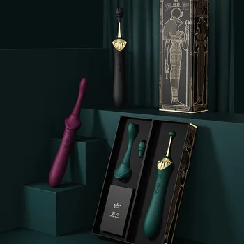 ZALO BESS G-spot Vibrator Exquisite Soft Silicone Clitoral Stimulation Usb Double Motor Retro Massager Adult Sex Toys for Women 2