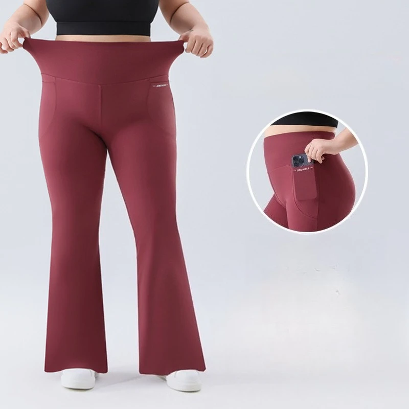 Plus Size Flare Leggings 3