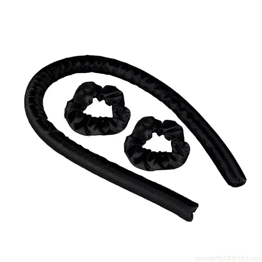 Heatless Curling Rod Headband for No Heat Silk Curls Ribbon Hair Rollers Sleeping Soft Headband Lazy Hair Accessoires hair styling tool,hair curling tools