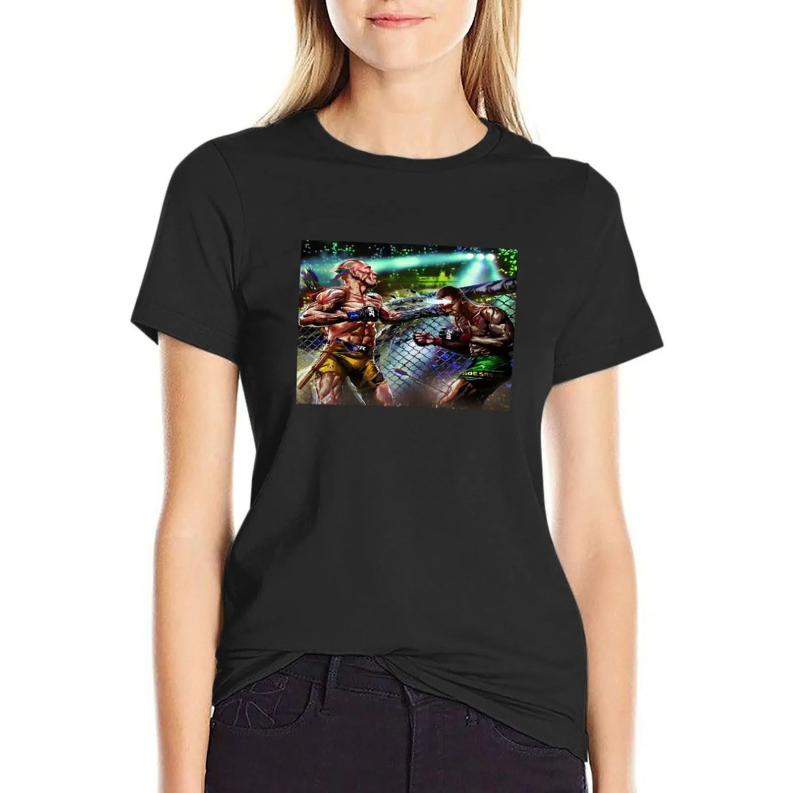 

Alex Poatan Pereira (1) T-Shirt Blouse graphics Women clothes