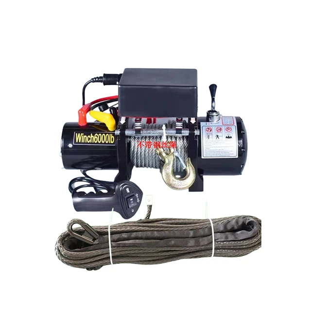 China 12V 24V Vehicular Electric Winch Boat para ATV SUV Truck