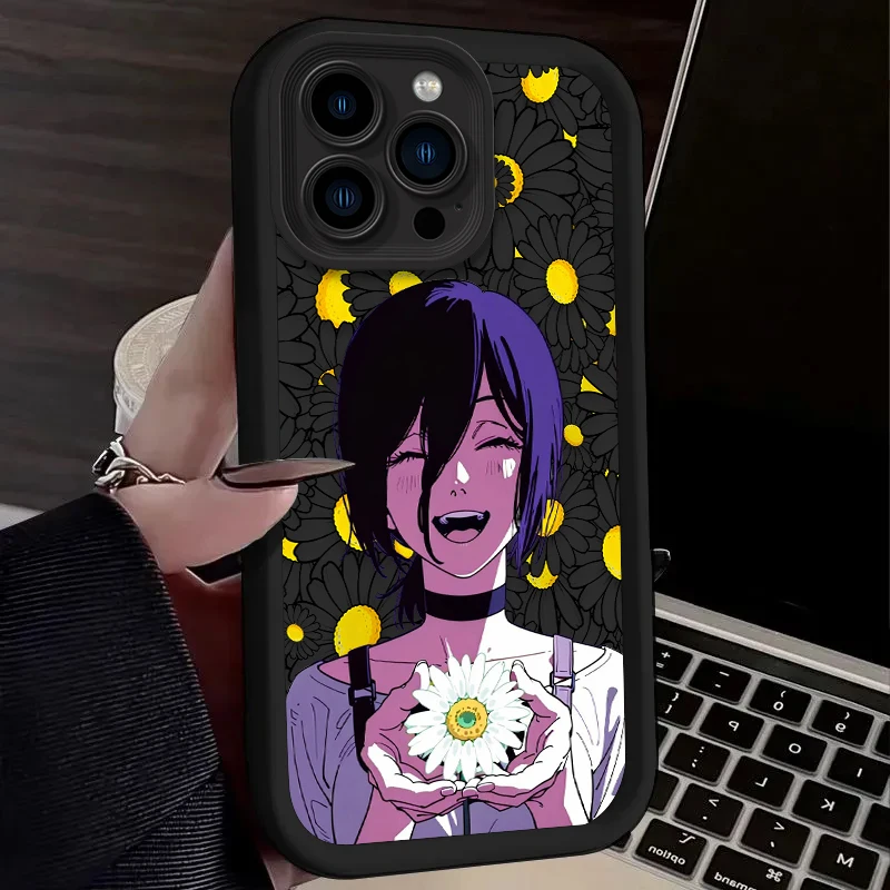 Chainsaw Man Cute Devil Reze Silicone Phone Case