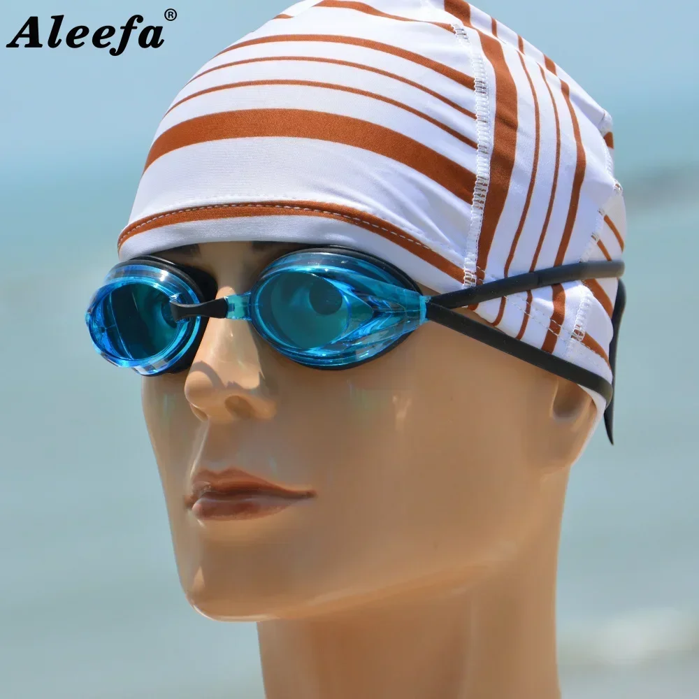 Race Nearsighted Swimming Goggles with Antifog and Myopia -2.0 To -7.0 Hydrodynamic Swim Eyewear Glasses