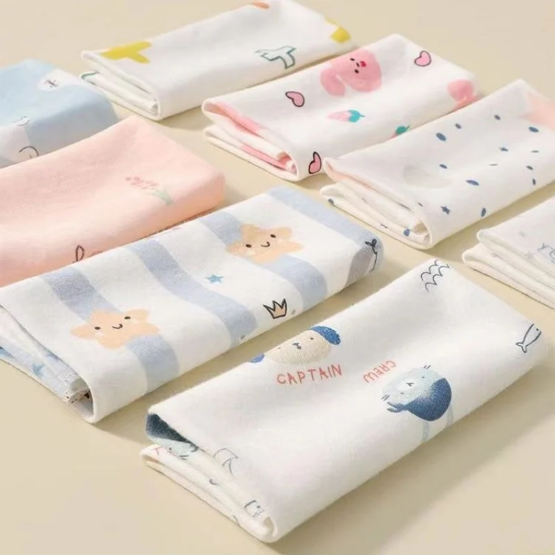 10pcs Cotton Baby Face Towel Newborn Items Baby Boys Girls Handkerchief Soft Saliva Towel Feeding Washcloth Burp Cloths 22X22CM