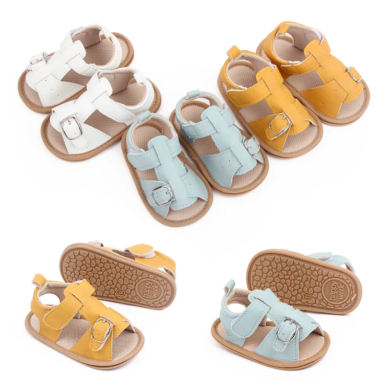 Baby Summer Sandal for Toddler 0-1 Years Casual Anti-slip Soft PU Casual Walikng Shoes Outdoor Summer Shoes D2796 kids shoes kids sandals baby sandals sandals and clogs