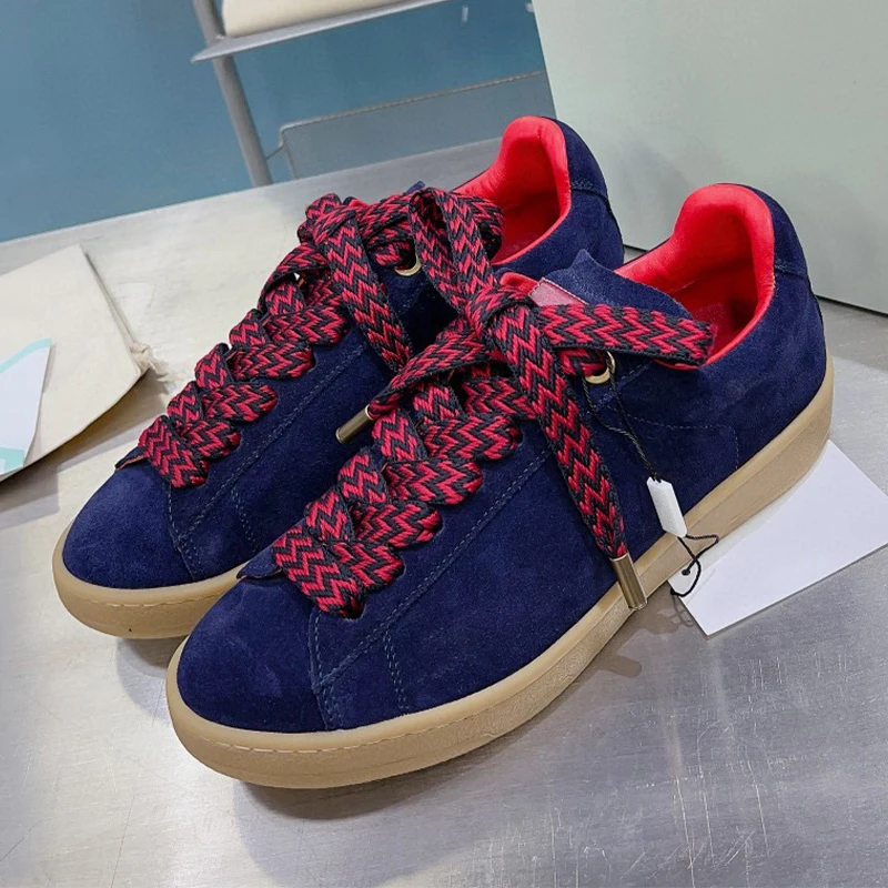 

Unisex Flat Shoes Autumn Winter 2023 New Cross Tied Design Round Toe Mixed Colors Women Sports Shoes Leisure Versatile Loafers