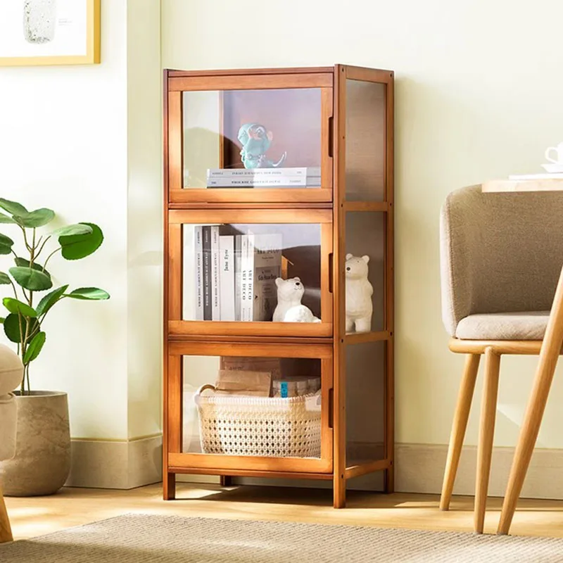 Estantería minimalista Para habitación de niños, puertas invisibles, exhibición de Perfume, estantería de libros, Estante de oficina Para Livros, muebles modulares