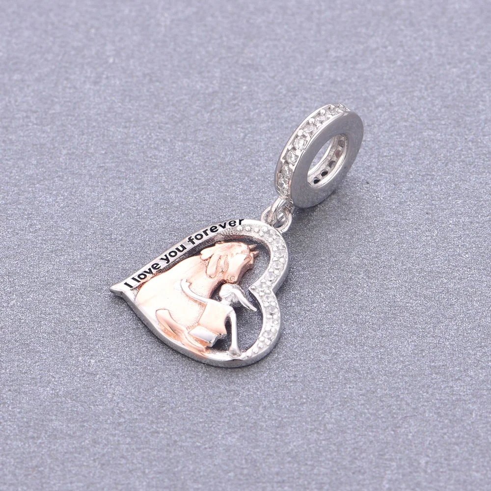 Fit Original Brand Charm Bracelet 925 Sterling Silver My Friend Little White Horse Bead For Making Women Berloque 2023 5