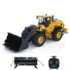 1/14 E260L RC Hydraulic Loader Metal Radio Control Construction Vehicles ST8 Radio Lock Differential Coupler Sound Trucks Toys 2