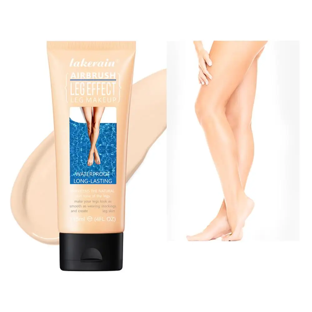 118ml Leg Makeup Moisturizing Liquid Body Foundation Lotion Cream Tan Body Fake Skin Tone Skin Even Care Tanning N0J5