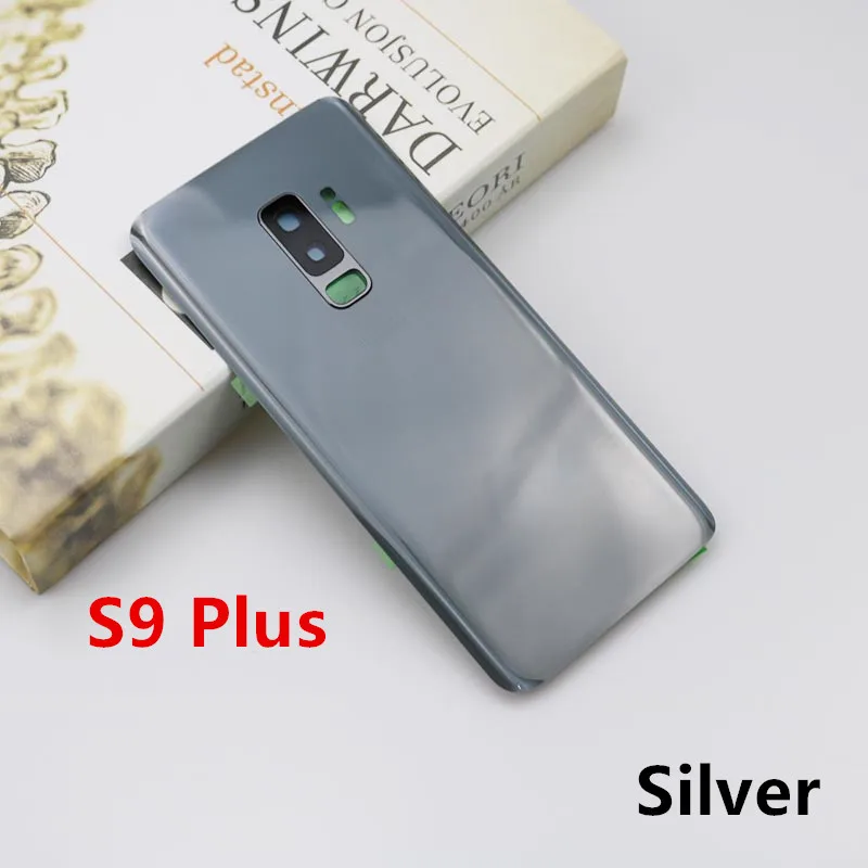 S9Plus Housing For Samsung Galaxy S9 Plus G965 6.2" Glass Battery Back Cover Repair Replace Door Rear Case + Camera Lens Se6f71ce185d746dc90022a4045173370f