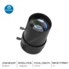 2.8-12mm 8-50mm 6-12mm 5-50mm 6-60mm F1.4 F1.6 CCTV Security camera lens C Mount Manual zoom lens for Industrial Security camera 5