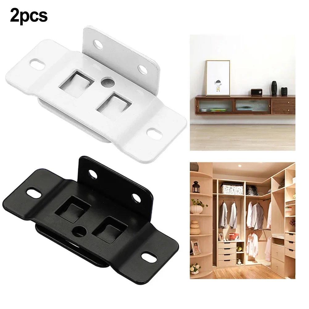 Fixed Fastener 2-In-1 Insert Furniture Laminate L-Shaped 90 Degree Connector Home Renovation DIY Tool Accessories furniture connector 2pc