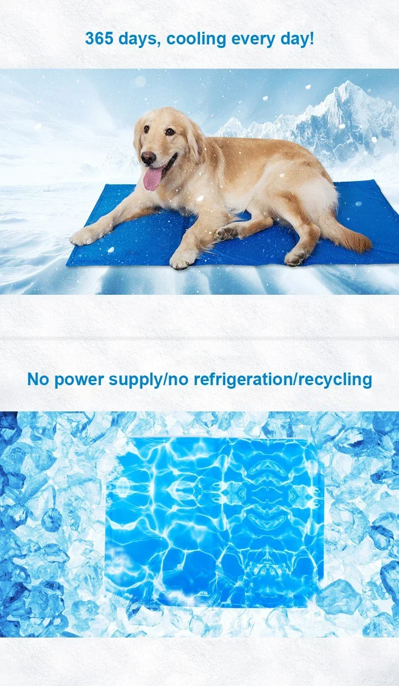 Esterilla refrigerante para perros y gatos cama gel transpirable_voghion.com