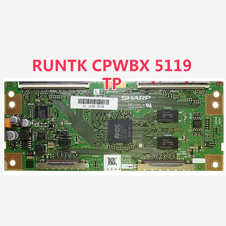 

original For Sharp RUNTK CPWBX 5119TP logic board 60 inch 70 inch 80 inch
