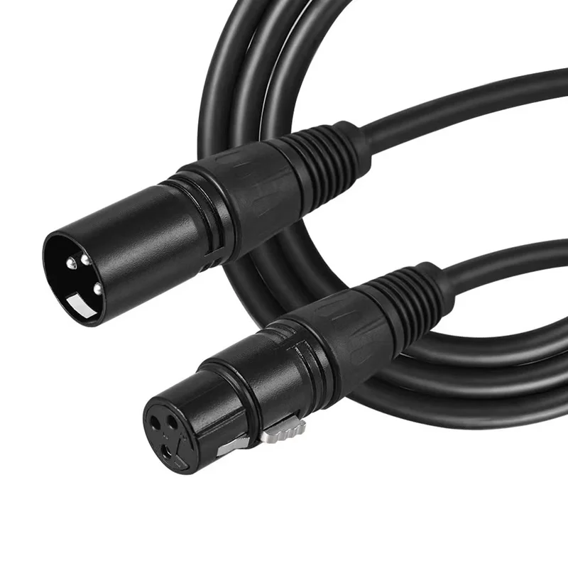 DMX Cable DMX512 3-pin Signal Cable XLR Connect Par light LED effect light Stage lighting Special Long Customized