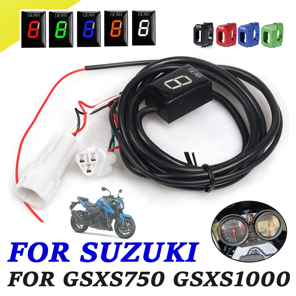 

Motorcycle Accessories Gear Indicator Display Meter Ecu Mount Speed Display For Suzuki GSX-S 1000 GSXS 750 GSX-S1000 GSXS1000