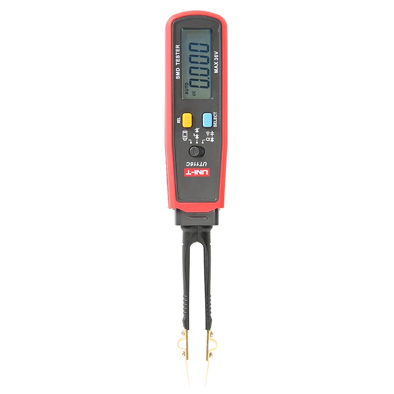 

UNI-T UT116A UT116C Digital Tweezers Smart SMD Tester Electrical Multimeter Resistance Capacitance Continuity Diode Test Meter