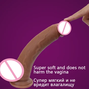 Silicone Dildo Sex Toys For Woman Realistic Penis With Suction Cup G Spot Vagina Stimulator Female Masturbation Sex Products 4