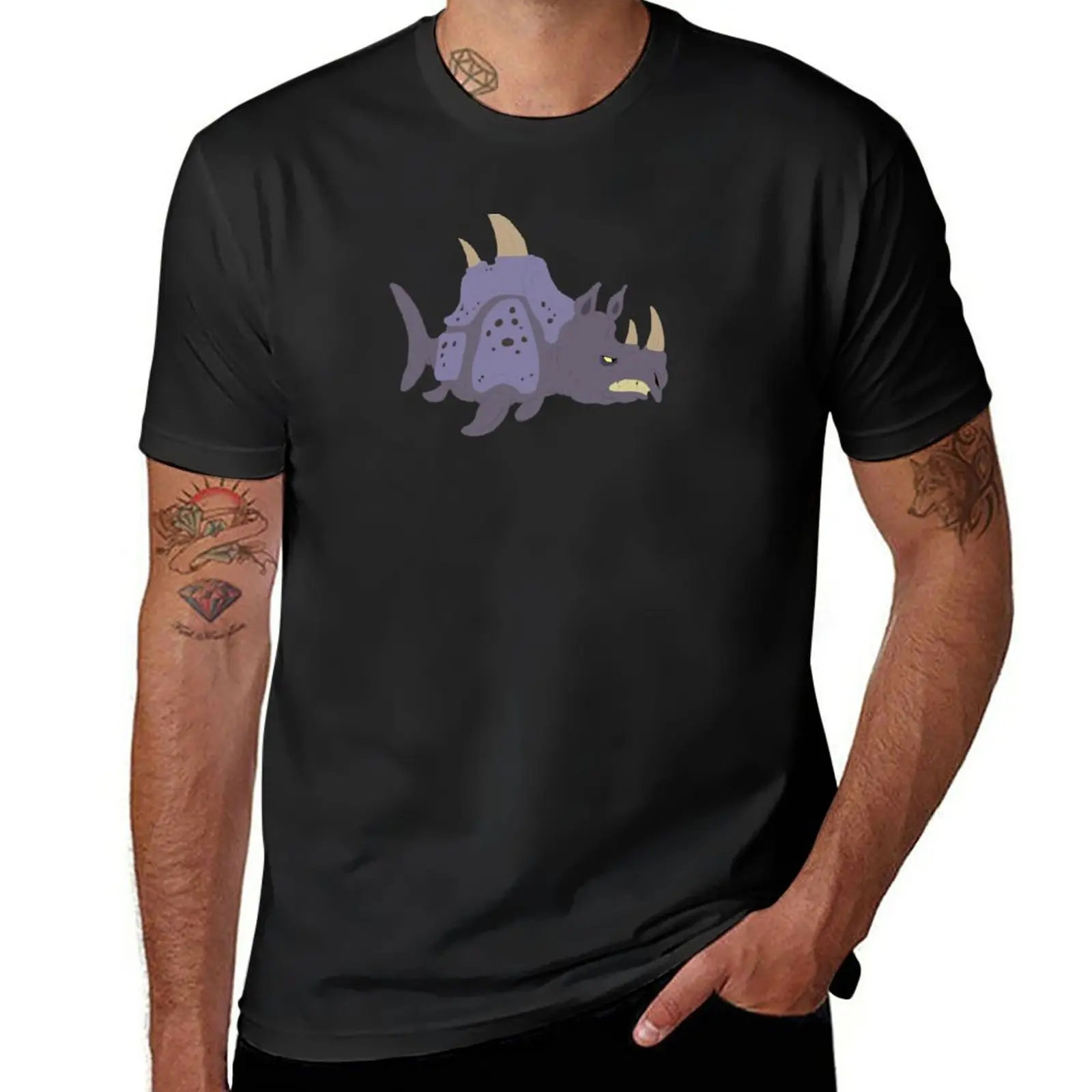 

New Sea Rhinoceros T-Shirt tops T-shirt for a boy heavyweight t shirts tshirts for men